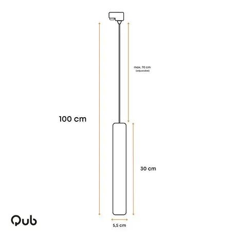 qub-focus-tube-hanglamp-voor-1-fase-rail-gu10-wit.webp