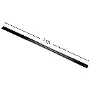 qub-afdekstrip-1-meter-voor-1-fase-zwart.webp