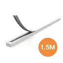 Afdekstrip 1,5 meter voor  1-fase - Wit 