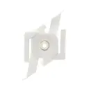 Pendelclip voor 3-fase Rail - Wit