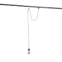 1-fase Railverlichting Hanglamp Ophangset - Zwart