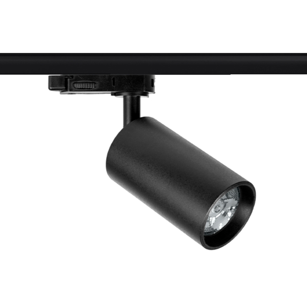 Basic Picolo V3 GU10 3-fase Railspot - Zwart