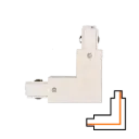 L-koppelstuk 3-fase - Extern - Links - Wit