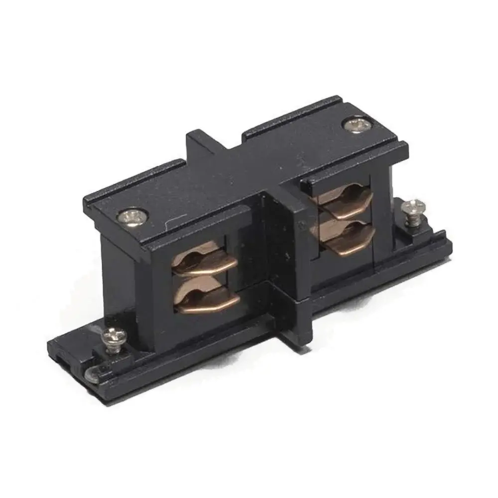 I-koppelstuk 3-fase rails Zwart