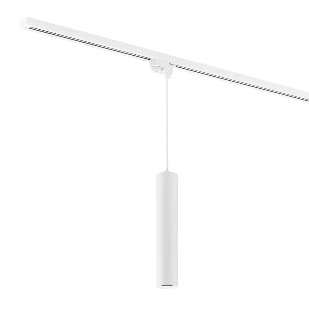 Focus Tube Hanglamp voor 1-fase rail - GU10 - Wit