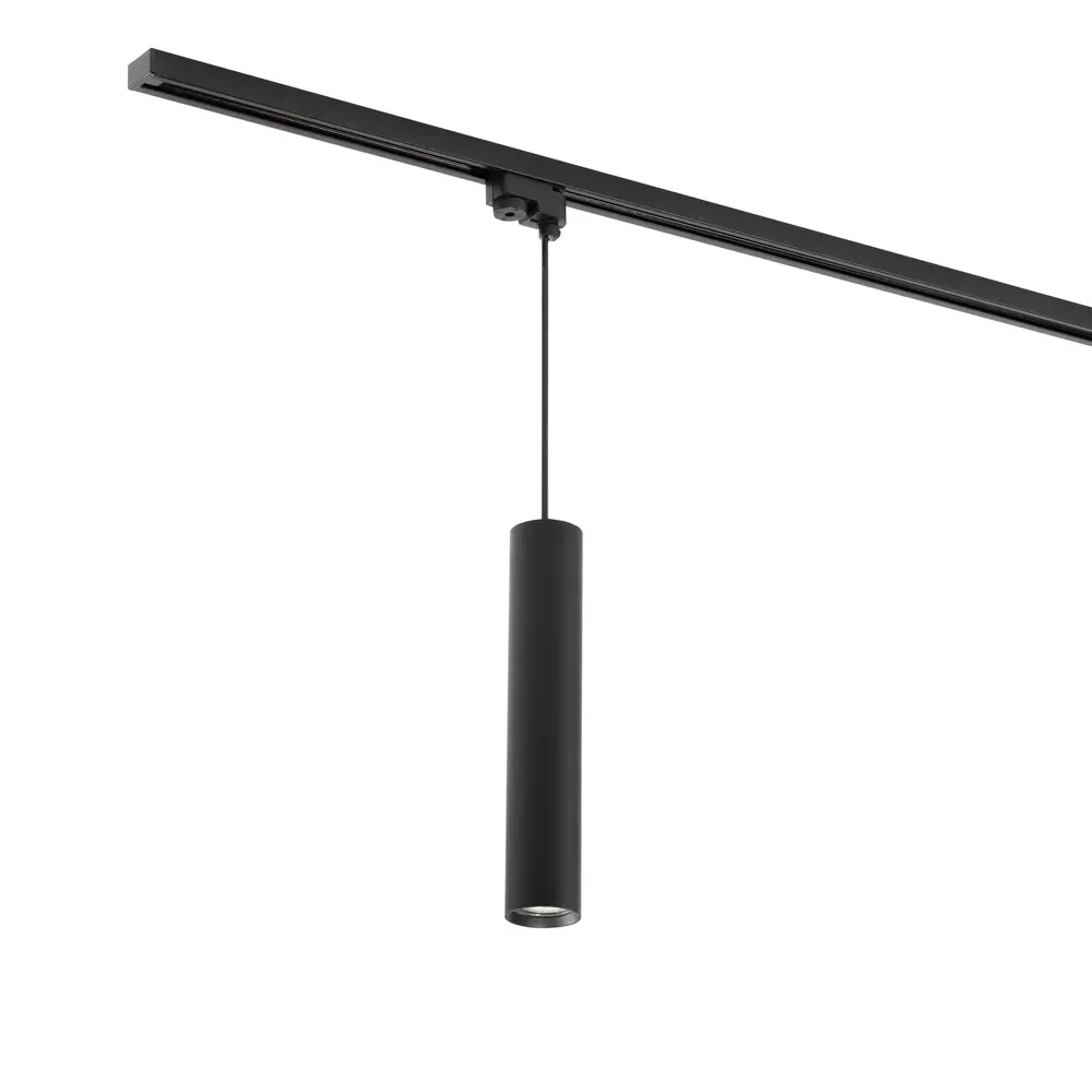 Tube Hanglamp voor 1-fase rail  - GU10 - Zwart