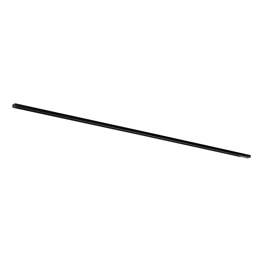 Focus 1-fase spanningsrails - opbouw - 1 meter - Zwart