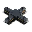 X-koppelstuk Focus 1-fase - Zwart